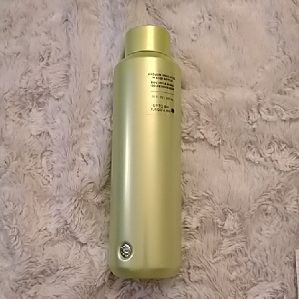 Starbucks Lime Green Vacuum Insulated Water Bottle: NWT